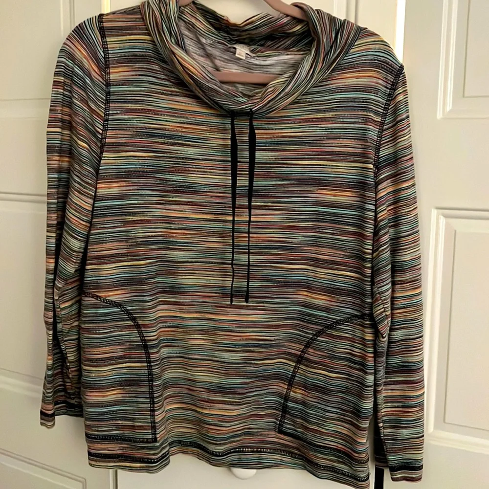 Talbot Striped Pullover L petite - Picture 1 of 3